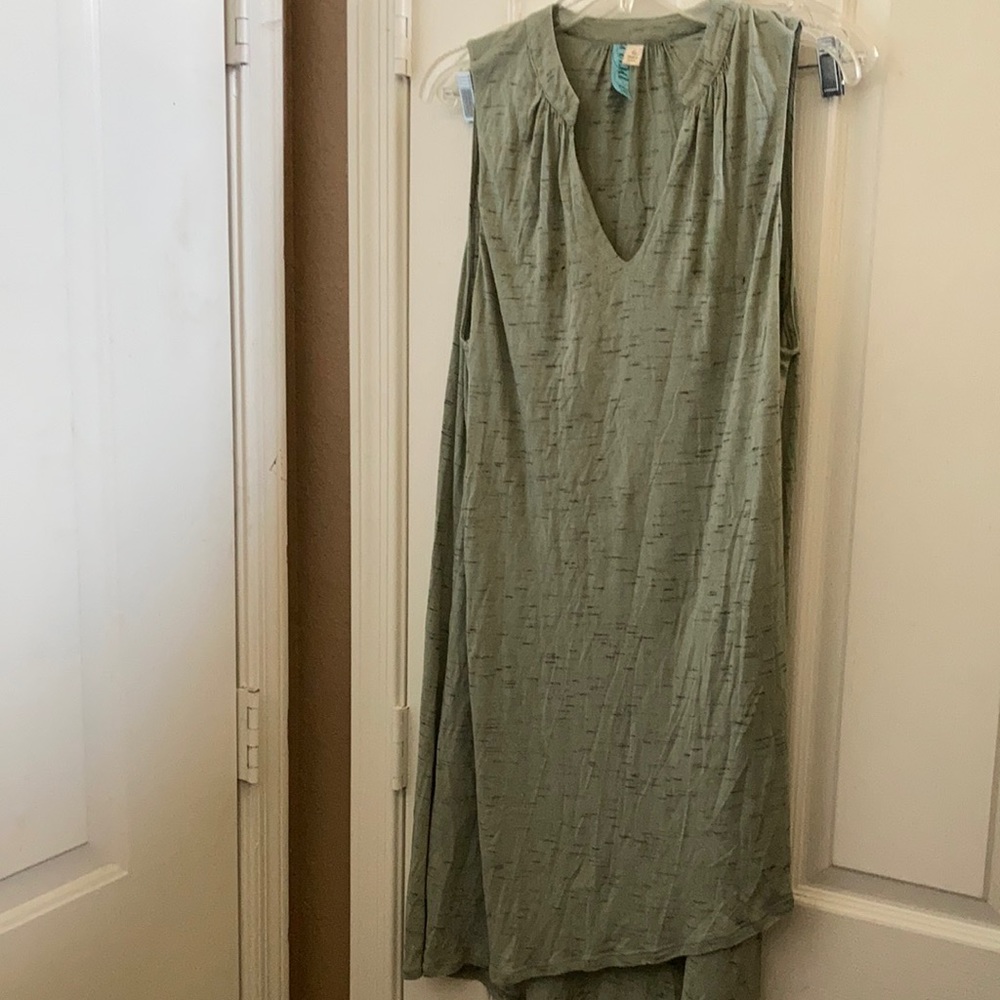 FINAL MARKDOWN Ladies space dyed shift style dress large